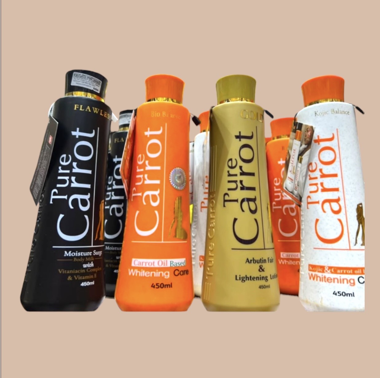True Carrot Whitening Lotion