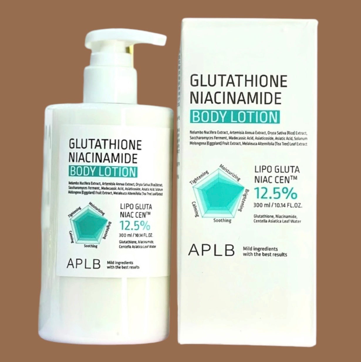 Glutathione + Niacinamide Lotion