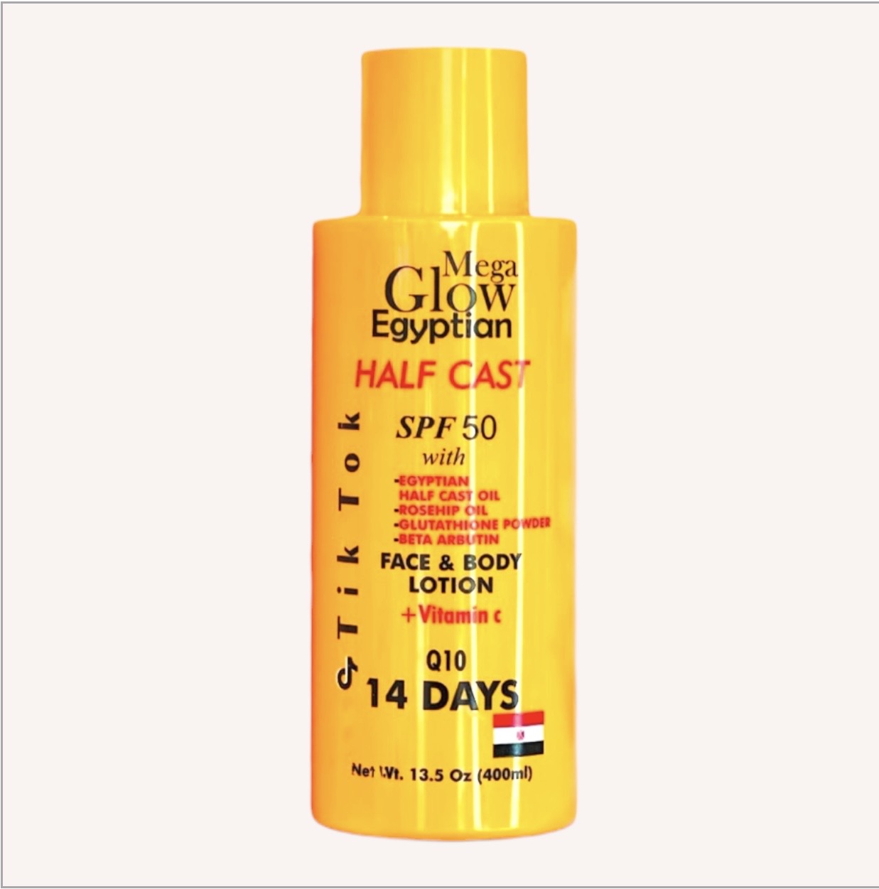 Mega Glow Egyptian Halfcast Lotion