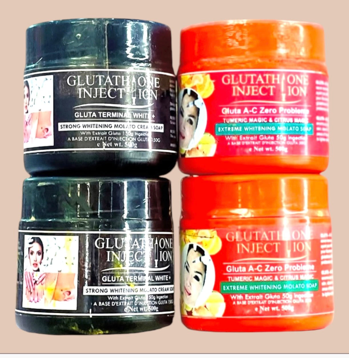 Glutathione Injection Whitening Soap