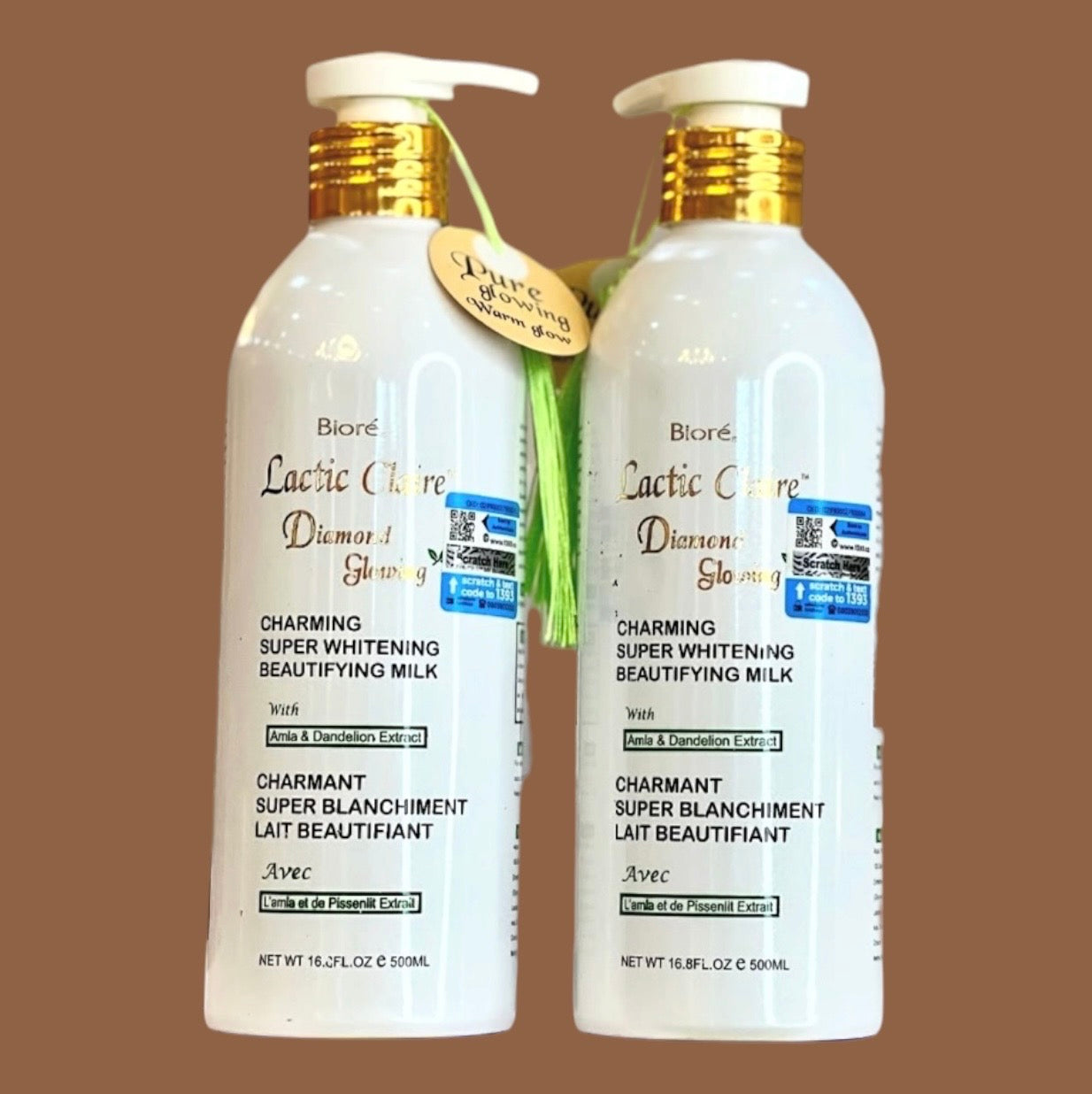Lactic Claire Diamond Glowing Intense Whitening Lotion