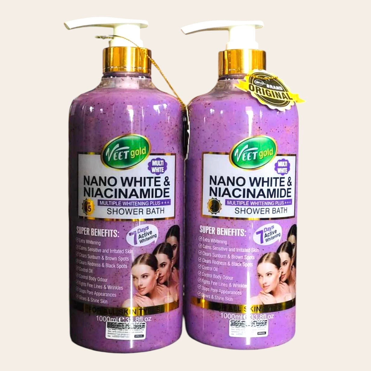 Veetgold Nano White & Niacinamide Shower Gel