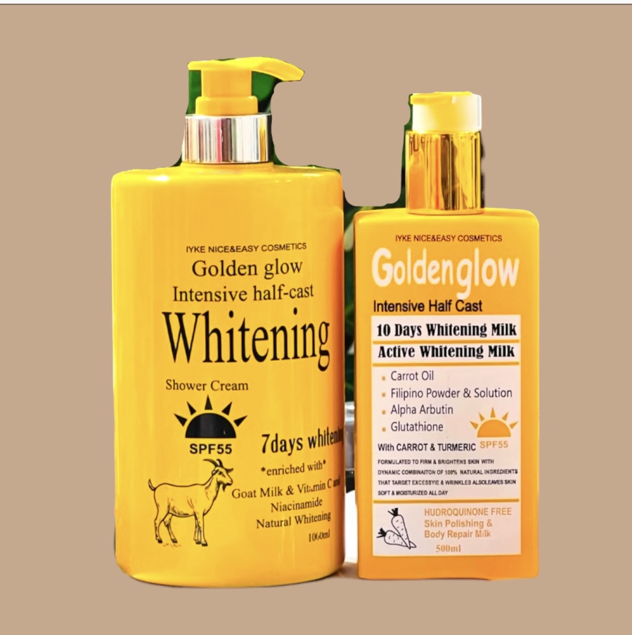 Golden Glow Whitening Set