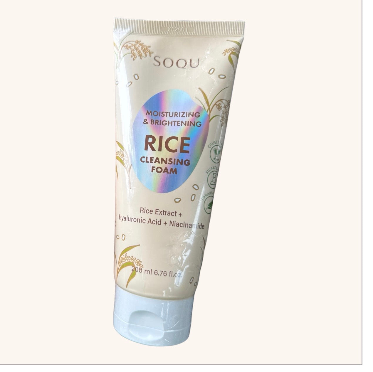 Facial Rice Cleansing Foam
