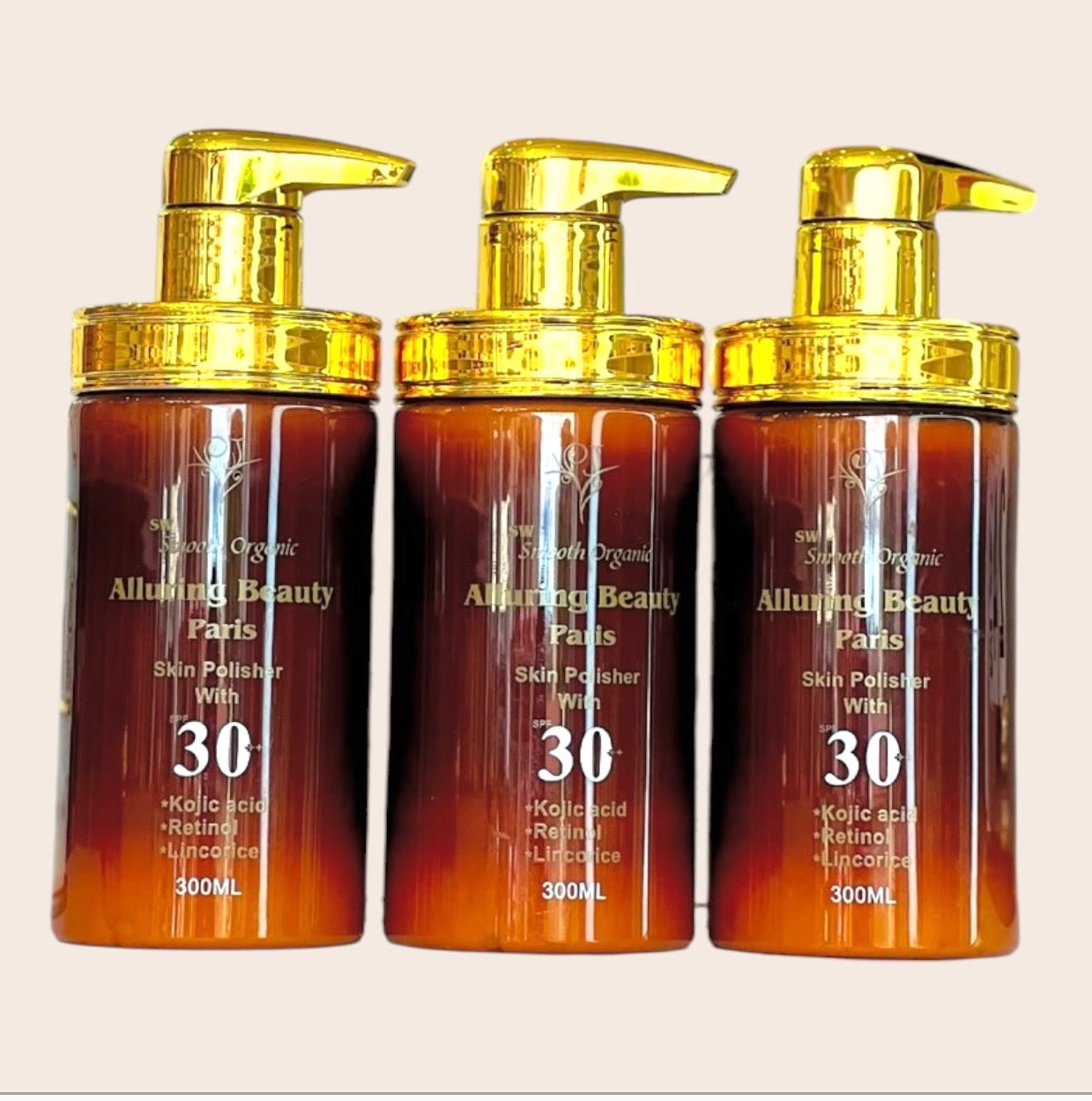 Smooth Organic Alluring Beauty Skin Polishing Lotion