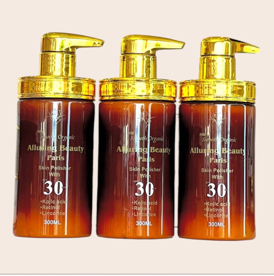 Smooth Organic Alluring Beauty Skin Polishing Lotion