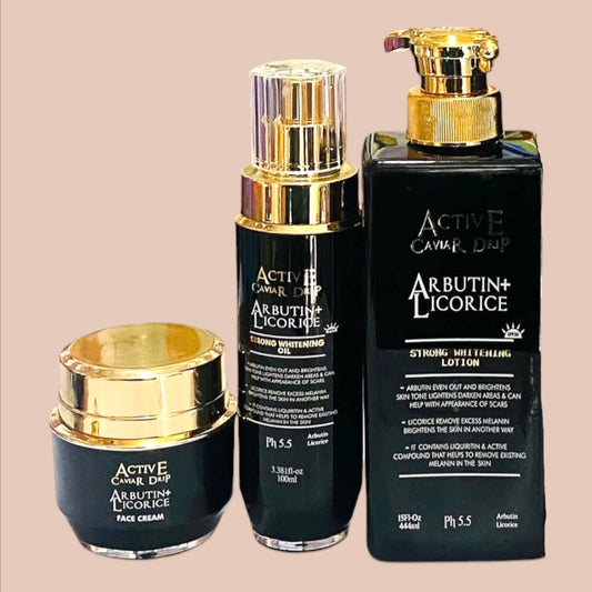 Active Caviar Drip Arbutin + Licorice Set