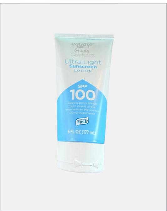 Equate Ultra Light Sunscreen Lotion