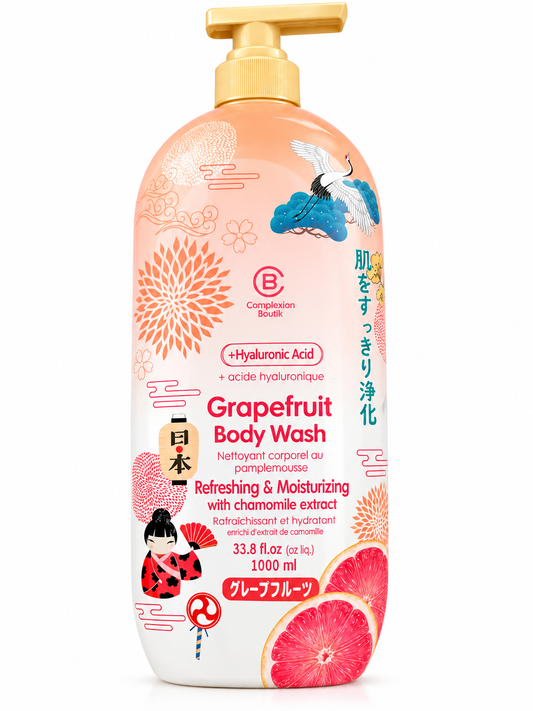Complexion Boutik Hyaluronic Acid + Grapefruit Body Wash