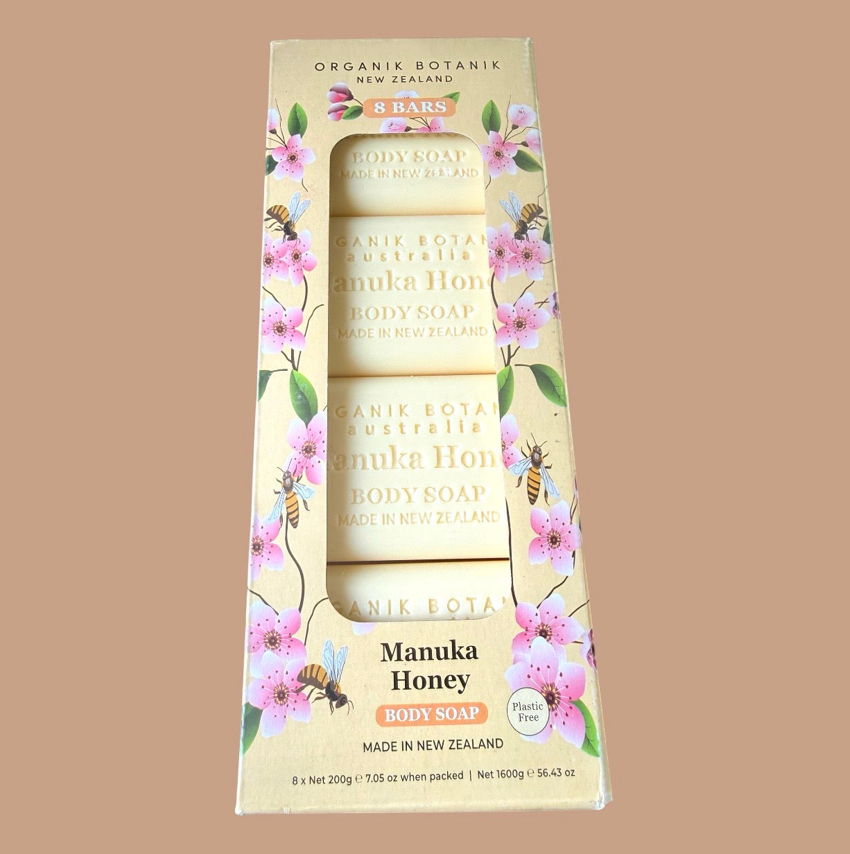 Organic Botanik Manuka Honey Bar Soap