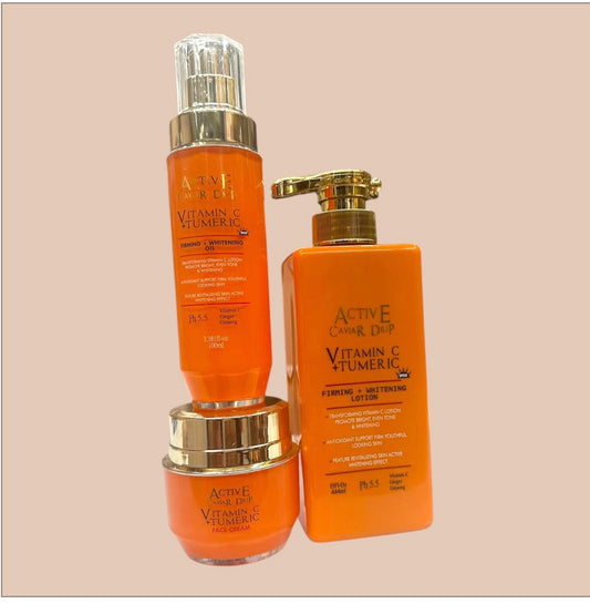 Active Caviar Drip Vitamin C + Turmeric Set