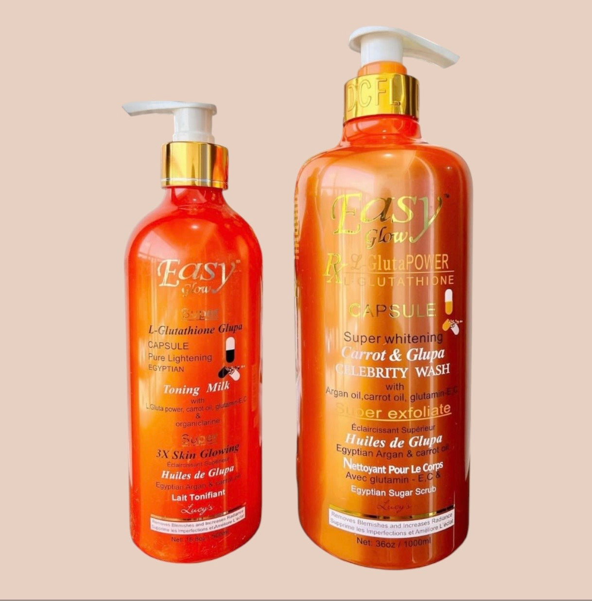 Easy Glow Whitening Lotion Set