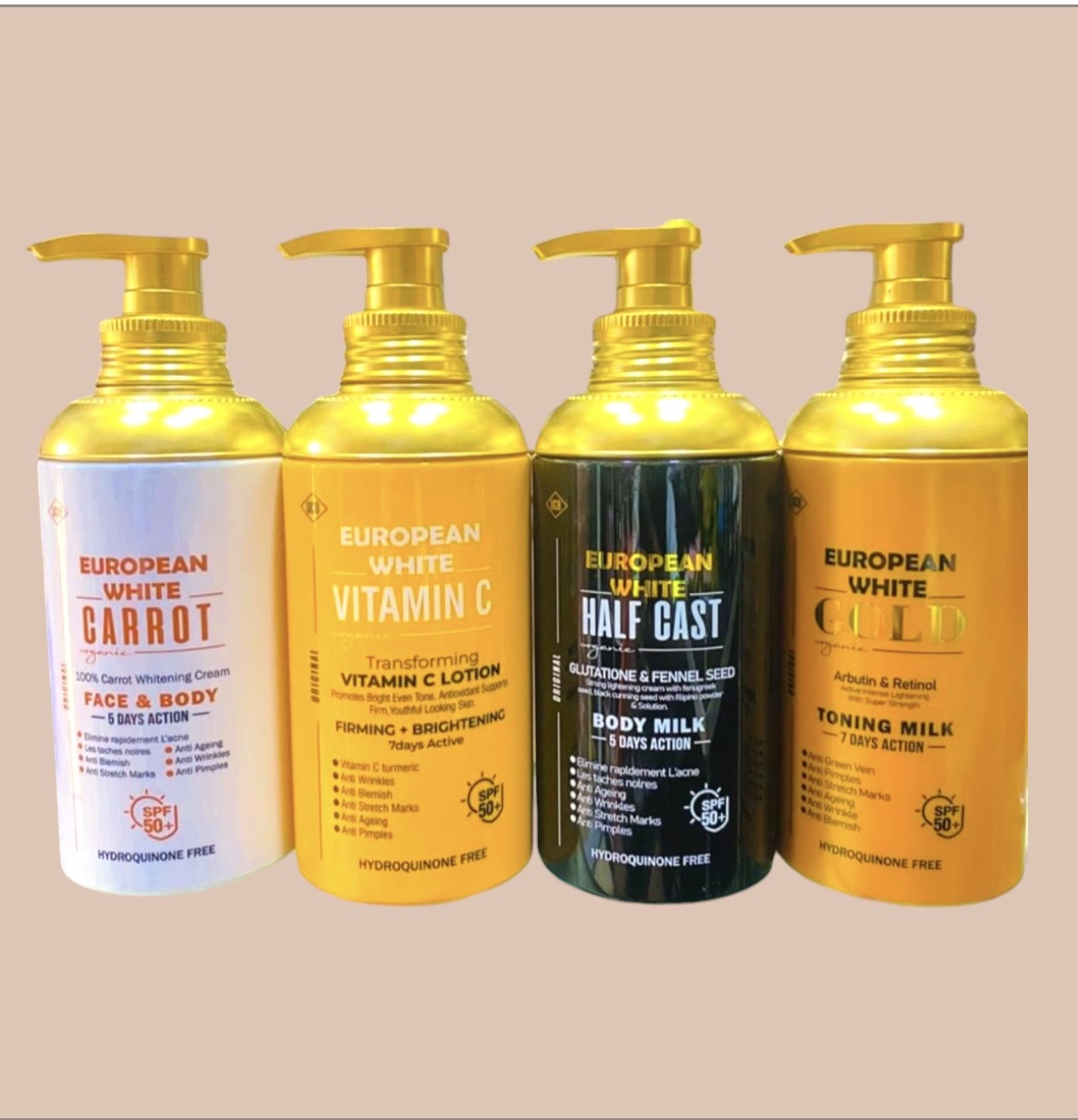 European White Lightening Lotion