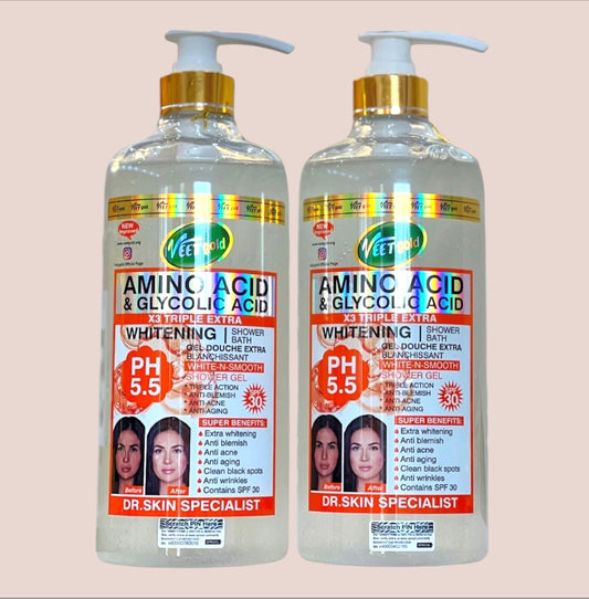 Veetgold Amino Acid & Glycolic Acid Body Wash
