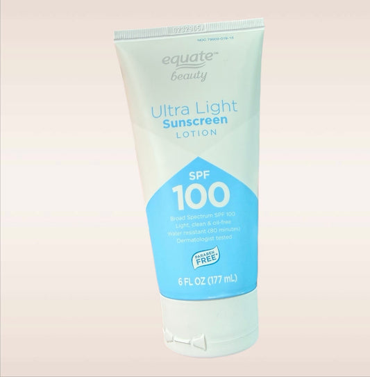Equate Ultra Light Sunscreen