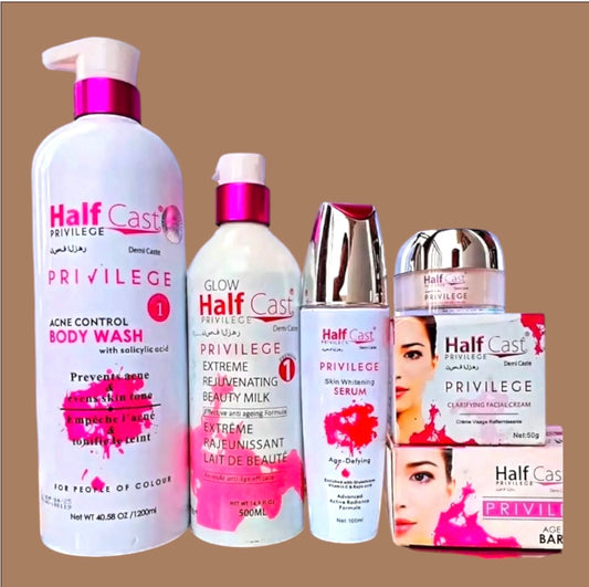 Privilege Halfcast Whitening Set