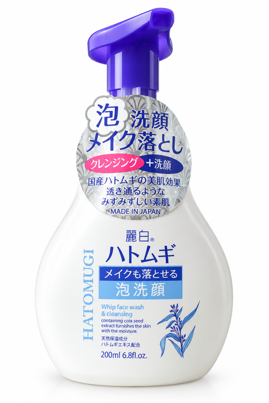 Hatimugi Whip Face Facial Cleanser