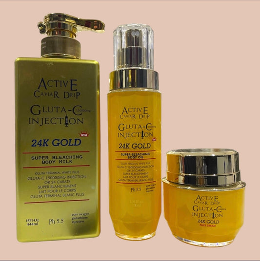 Active Caviar Drip Gluta-C Gold Set
