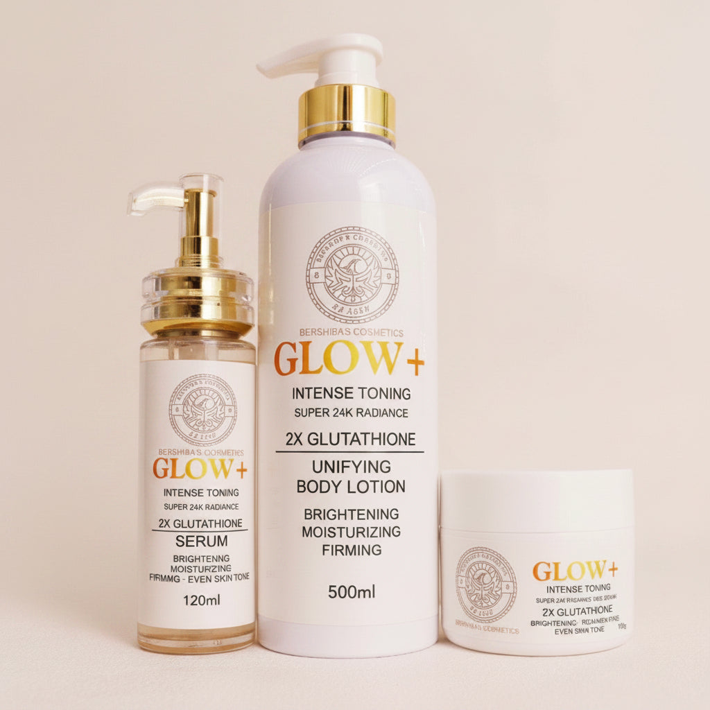 Glow+ Intense Toning 2X Glutathione Unifying Set