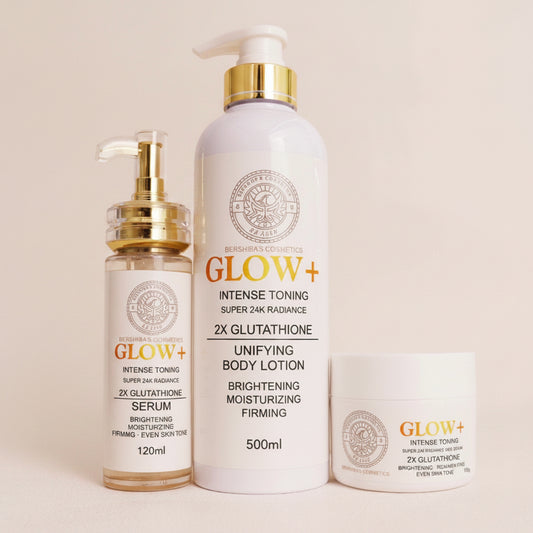Glow+ Intense Toning 2X Glutathione Unifying Set