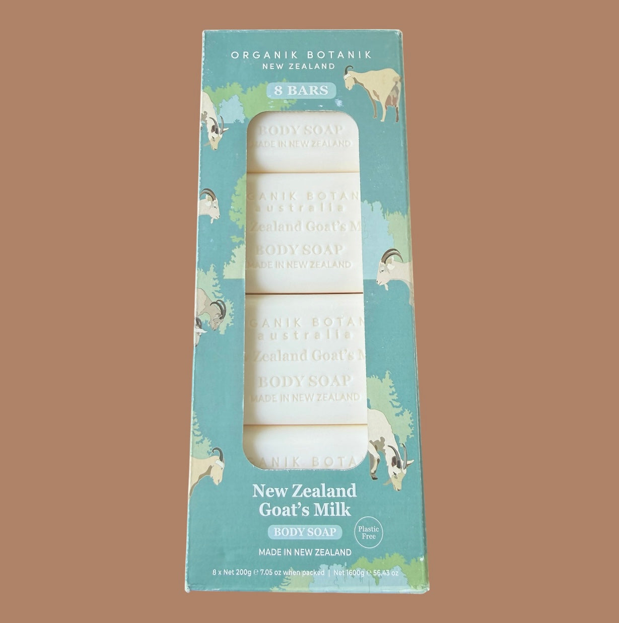 Organic Botanik Goat Milk Bar Soap