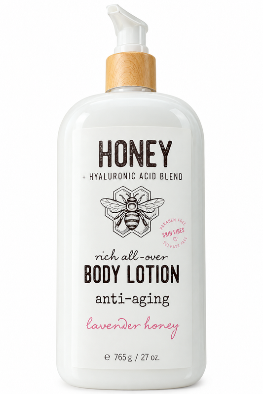 Honey + Hyaluronic acid Anti Aging Lotion