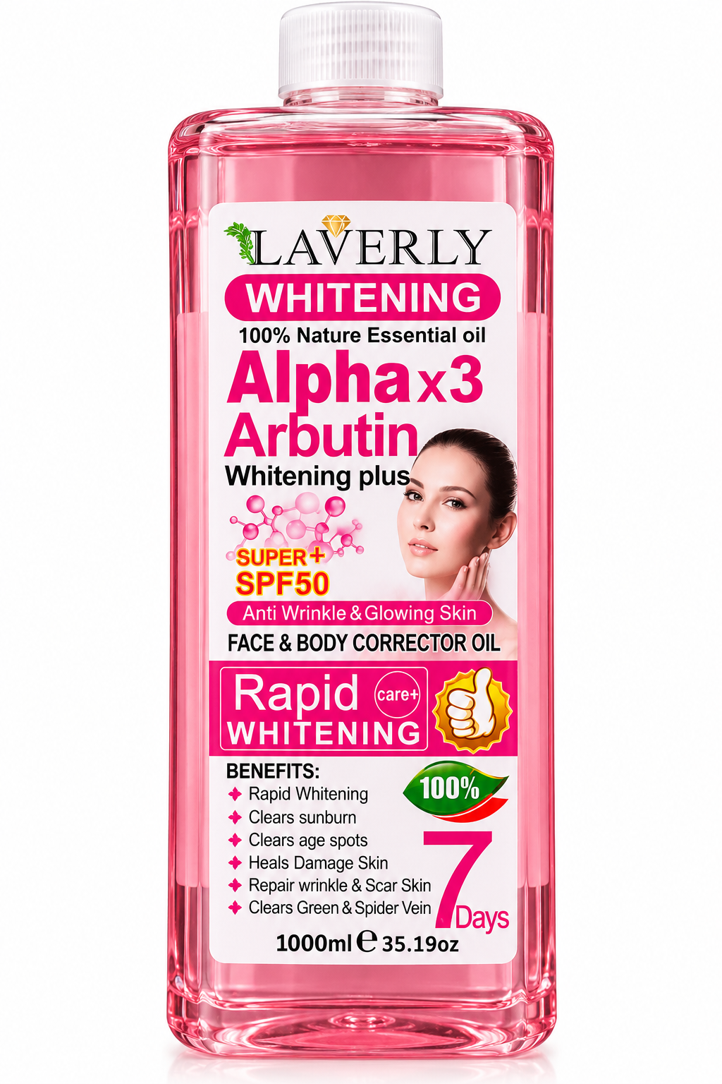 Laverly Alpha  Arbutin Brightening Body Oil