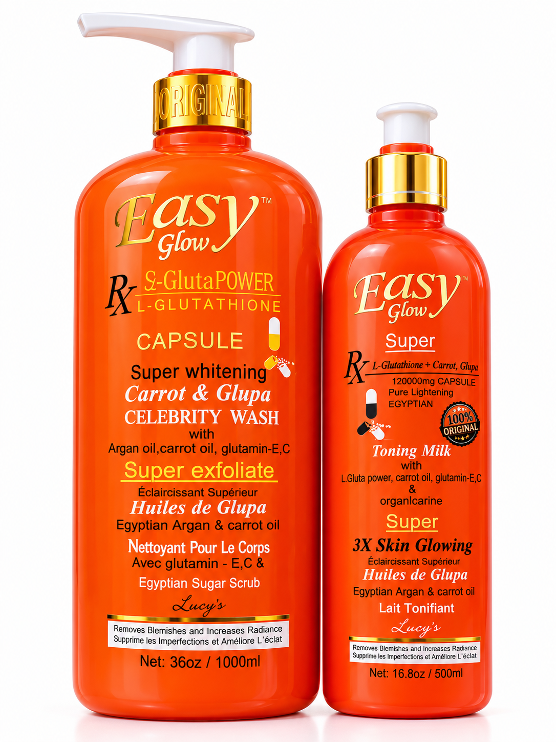 Easy Glow L Glutathione Whitening Set