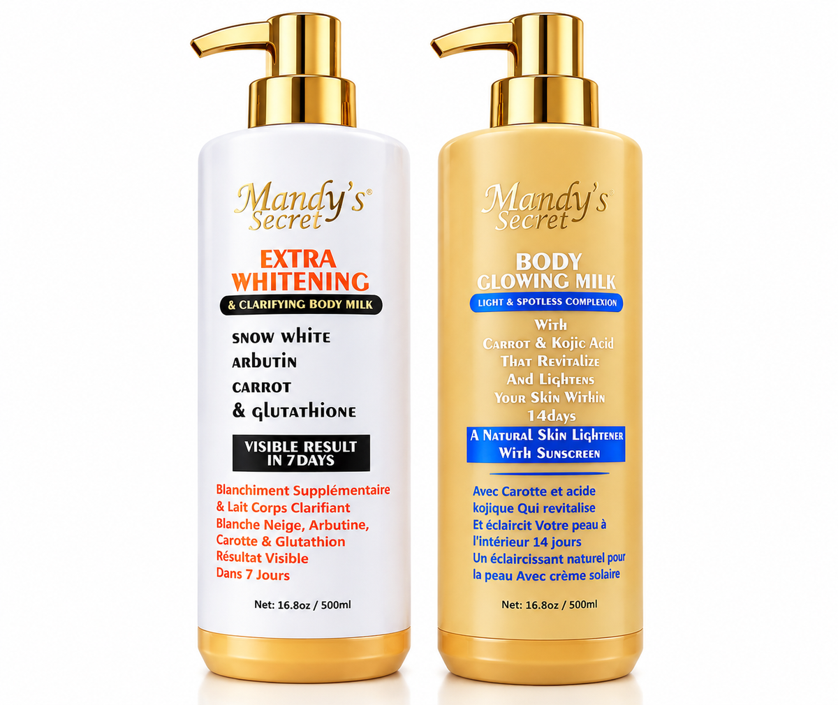 Mandy’s Secret Extra Whitening Body Lotion