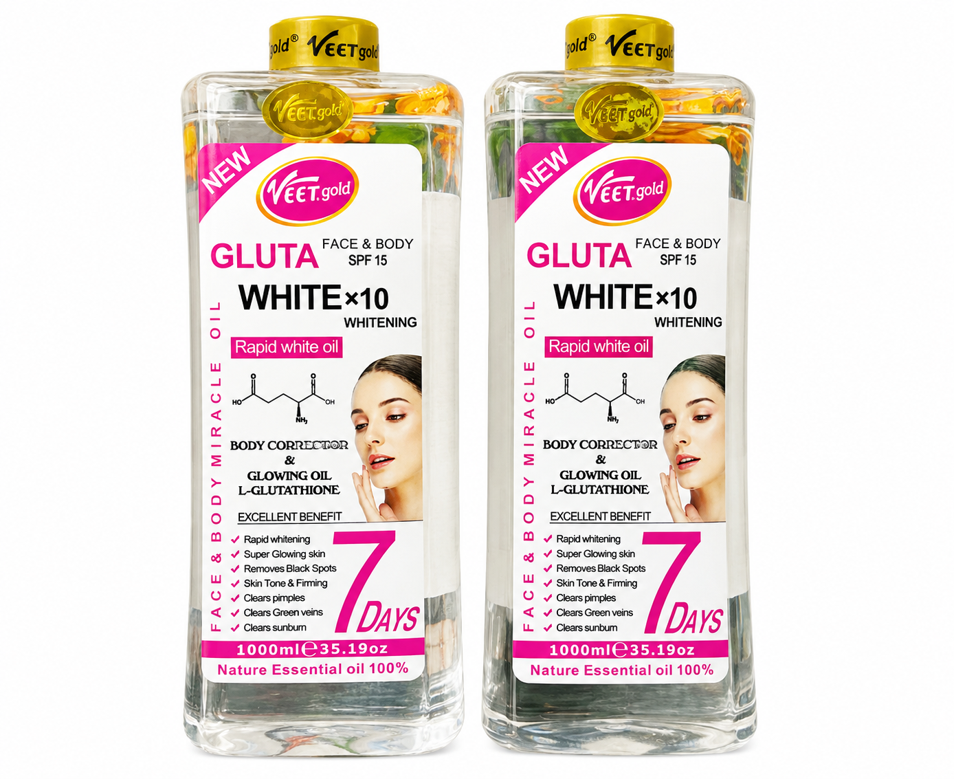 Veetgold Gluta White  Brightening Oil