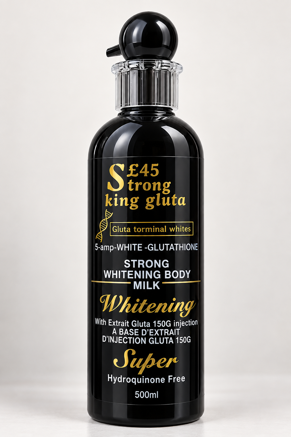 SE45 Strong King Gluta Whitening Body Milk
