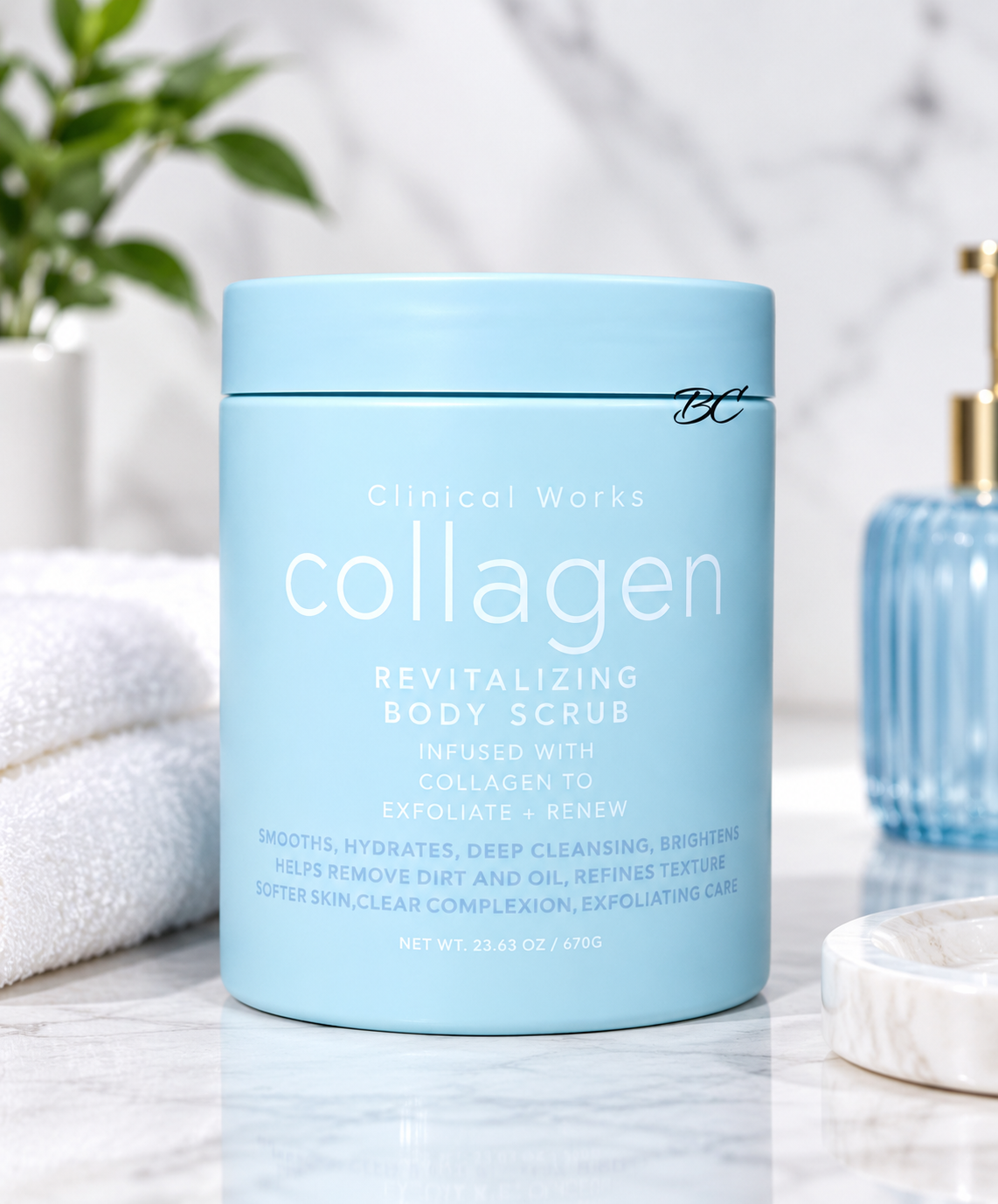 Clinical Works Collagen Body Scrub